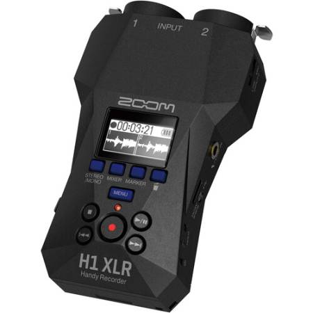 Zoom H1 XLR - rejestrator audio, recorder, 2x XLR, 32-bit_1